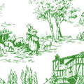 Poppenhuis behang Toile de Jouy