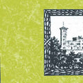 Poppenhuis behang Room pack Print Yellow