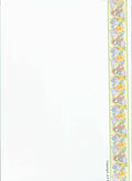 Behang rand Garland Groen