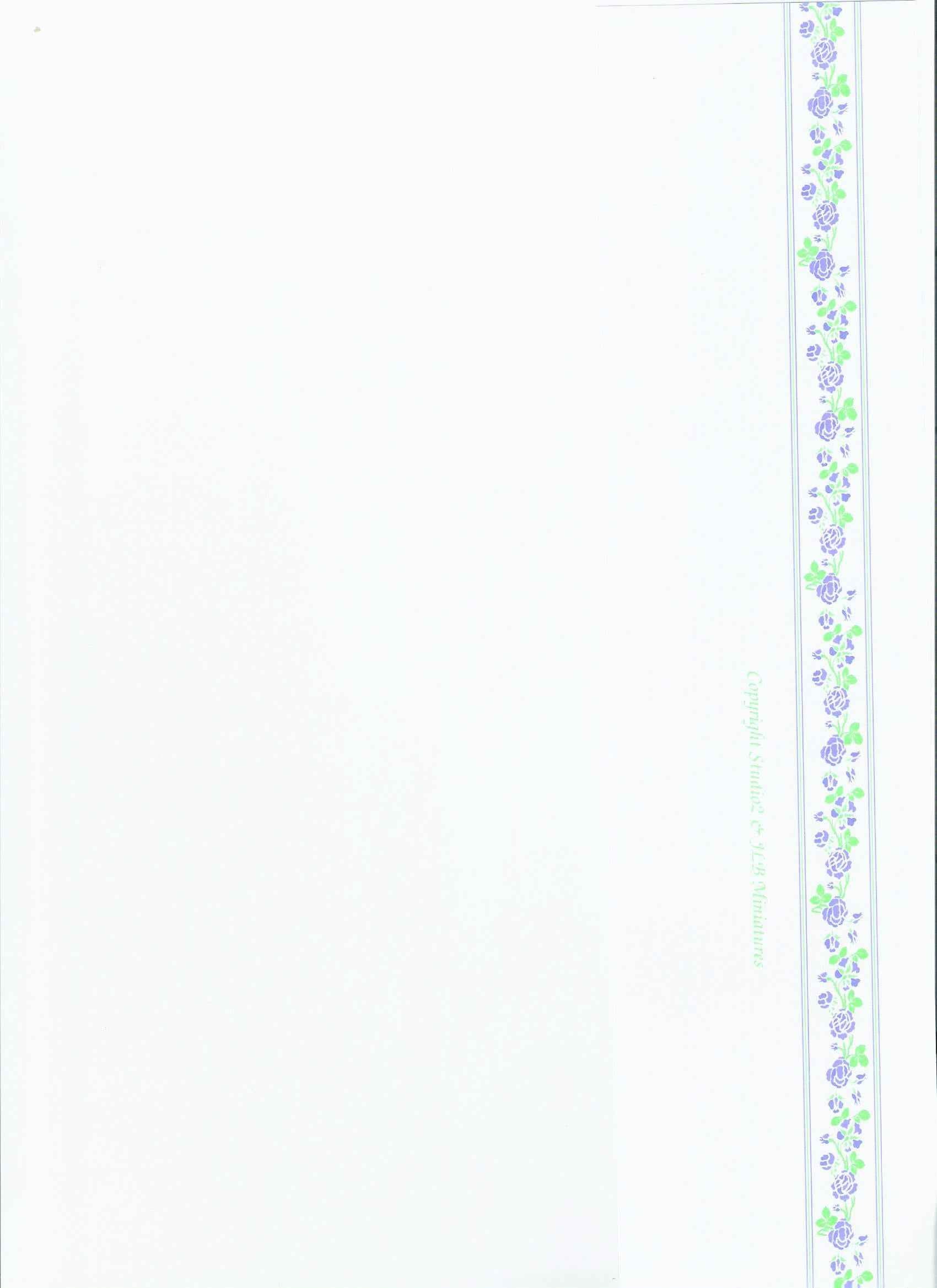 Behang Rose blauw