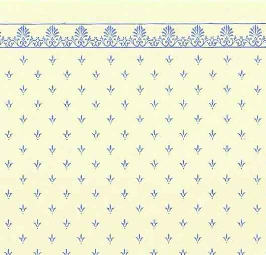 1/24th Blauw/Creme