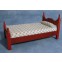 1-Persoonsbed, mahonie, Streets Ahead, DF110M