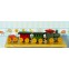 Houten trein met wagentjes                         , Dolls House Emporium, 4163