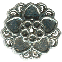 Zakje metalen ornamentjes (3), , 33282