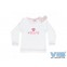T-shirt '#SELFIE' Wit-Paradise Pink, Very Important Baby, VIB-TTWWX128