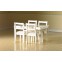 Witte tafel met 4 stoelen                             , Dolls House Emporium, 3665