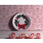 kerst wand bord porselein                                      , Dolls House Emporium, 5924