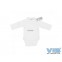 Prematuur Romper Wit+Wit, Very Important Baby, VIB-PBSWW000