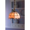 tiffany lamp met wit glas, Dolls House Emporium, 7043