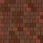 Steenpapier in rood bruin, Dolls House Emporium, 5195