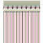 streep behang in roze met grijs                           , Dolls House Emporium, 6105