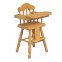 Kinderstoel, blank hout, Bare Essentials, BEF062