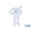 Pluche Konijn Groot 35cm 'Very Important Rabbit' Blauw, Very Important Baby, VIB-BIGBBG001