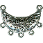 Zakje metalen ornamentjes (6), , 33377