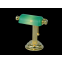 Bureaulamp, met groene kap, Vega, FA011097