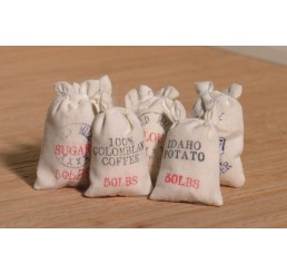 Zakken meel en graan, 6 stuks