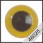 Kunststof veiligheids ogen-Geel (48028)-6mm, , 4802806