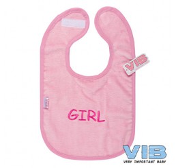 Slabber 'BABY GIRL' Roze+Roze