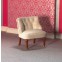 Creme Bijoux stoel                                 , Dolls House Emporium, 7240