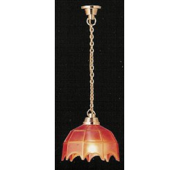 Hanglamp Tiffany Roze