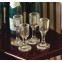 wijnglazen echt glas per 4                                        , Dolls House Emporium, 5252