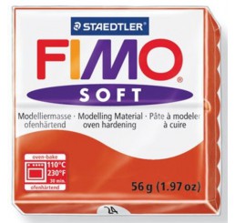 Fimo soft indisch-rood