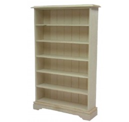 Boekenkast, blank hout