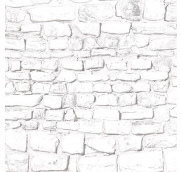 Whitewashed stenen muur