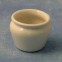 Witte pot                                   , Babette Miniatures, D81399