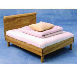 Bed, 2 persoons, modern, linnengoed