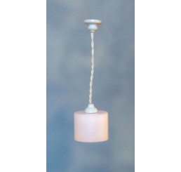 Witte cylinder hanglamp
