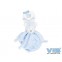 Pluche Aap Very Important Monkey Knuffeldoekje Blauw, Very Important Baby, VIB-TBBG0002