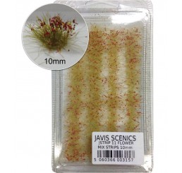 Gras strips, bloemenmix, 10mm