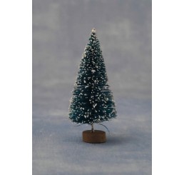 Kerstboom met sneeuw, 8cm