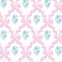 Poppenhuis behang Melissa, roze met blauw, Streets Ahead, WP1018