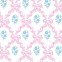 Poppenhuis behang Melissa, roze met blauw, Streets Ahead, WP1018