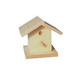 Wooden Bird House                                           