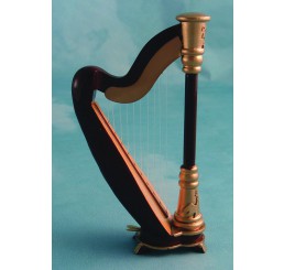 Orchesteral Harp in zwarte doos