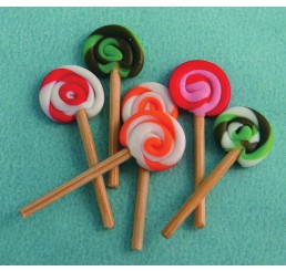 Lollies, per 6 st. 