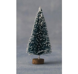Kerstboom met sneeuw, 12cm
