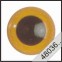 Kunststof veiligheids ogen-Oker (48036)-6mm, , 4803606