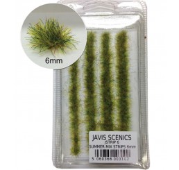 Gras strips, zomermix, 6mm
