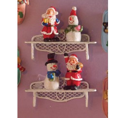 Kerst figuurtjes, 4 stuks                            