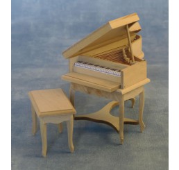 Piano met krukje