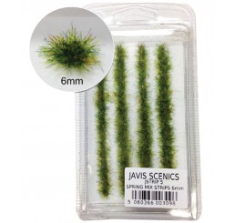 Gras strips, lentemix, 6mm
