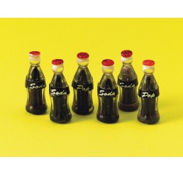 Cola in fles, per 6 st. 