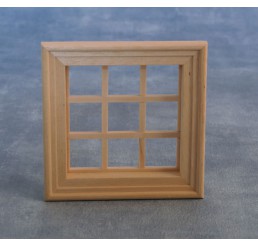 Grosvenor klein raam, 9 panelen