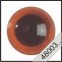 Kunststof veiligheids ogen-Amber (48003)-6mm, , 4800306