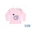T-Shirt Roze I WOKE UP THIS CUTE, Very Important Baby, VIB-TTPPC0X-1