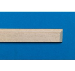 blank houten afwerk latjes per 6 